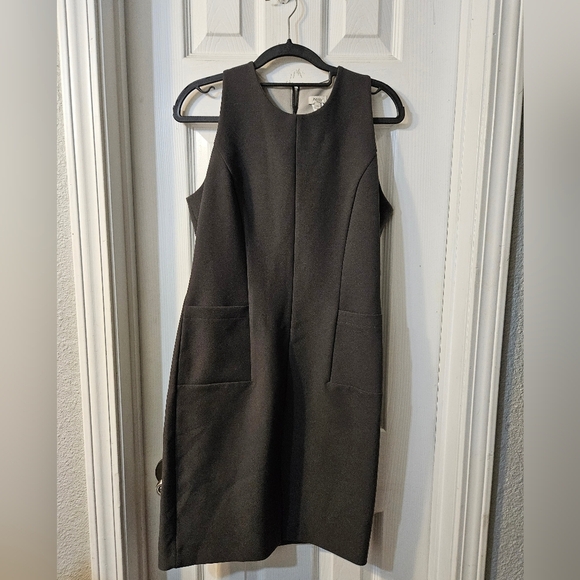 Hoss Intropia charcoal-grey neoprene dress - Picture 1 of 7